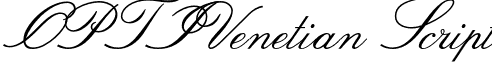 OPTIVenetian Script font - OPTIVenetian-Script.otf