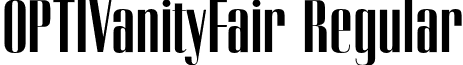 OPTIVanityFair Regular font - OPTIVanityFair-CondeNast.otf