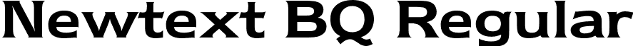 Newtext BQ Regular font - NewtextBQ-Demi.otf