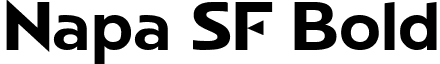 Napa SF Bold font - Napa_SF_Bold.ttf