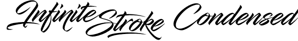 Infinite Stroke Condensed font - Infinite_Stroke_Cond.otf