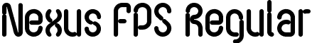 Nexus FPS Regular font - Nexus_FPS.otf