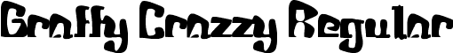 Graffy Crazzy Regular font - Graffy Crazzy.ttf