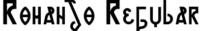 Romanjo Regular font - Romanjo-Regular.ttf