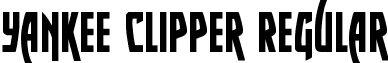 Yankee Clipper Regular font - yankeeclipper.ttf