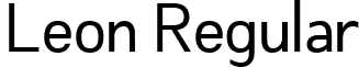 Leon Regular font - Leon-Regular_TRIAL.ttf