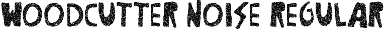 Woodcutter Noise Regular font - Woodcutter Noise.ttf