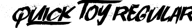 Quick Toy Regular font - Quick Toy.ttf