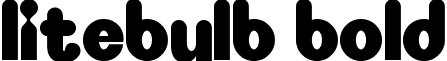 Litebulb Bold font - litebulb_bold_by_629lyric-da0smud.ttf