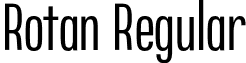 Rotan Regular font - Rotan-Regular.otf