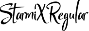 StarmiX Regular font - StarmiX_Free.ttf