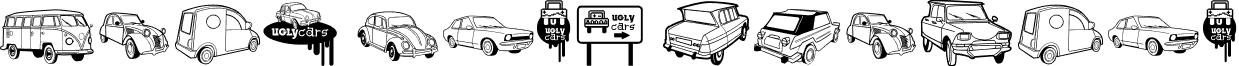 Ugly Cars Regular font - Ugly Cars.ttf