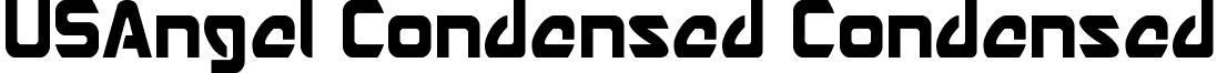 USAngel Condensed Condensed font - usangelcond.ttf