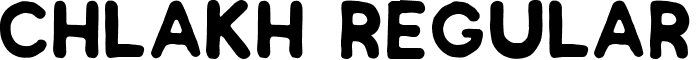 Chlakh Regular font - Chlakh_Regular.ttf