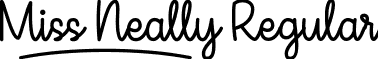 Miss Neally Regular font - Miss_Neally_Font_by_Situjuh_Nazara.otf
