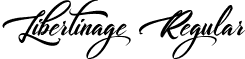 Libertinage Regular font - Libertinage.ttf