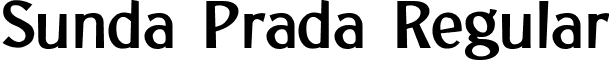 Sunda Prada Regular font - Sunda_Prada.ttf