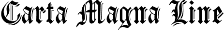 Carta Magna Line font - Carta_Magna-line-demo-FFP.ttf