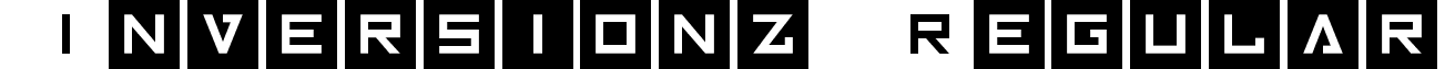 Inversionz Regular font - Inversionz.otf