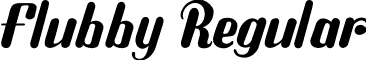 Flubby Regular font - Flubby.ttf
