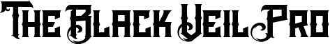 The Black Veil Pro font - The_Black_Veil.ttf