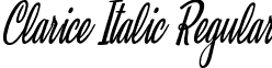 Clarice Italic Regular font - Clarice Italic Personal Use.ttf