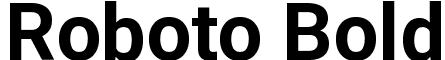 Roboto Bold font - DroidSans-Bold.ttf