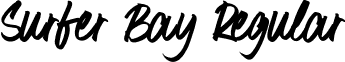 Surfer Bay Regular font - Surfer_Bay.otf