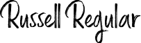 Russell Regular font - RussellRg.otf