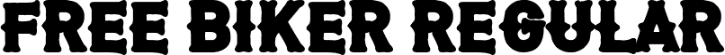 Free Biker Regular font - Free_Biker.ttf