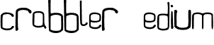 Scrabbler Medium font - Scrabbler-Medium.otf