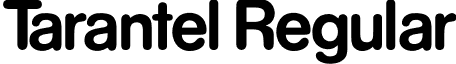 Tarantel Regular font - Tarantel.otf