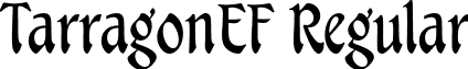 TarragonEF Regular font - TarragonEF.otf