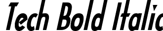 Tech Bold Italic font - Tech_Bold_Italic.ttf
