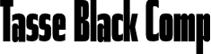 Tasse Black Comp font - Tasse-BlackComp.otf