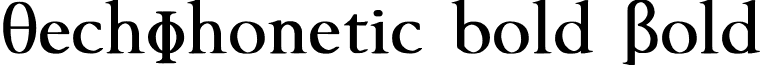 TechPhonetic bold Bold font - TechPhonetic_Bold.ttf