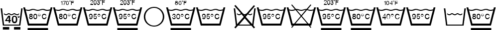 Linotype Textile Pi font - Textile_LH_Pi_One.ttf