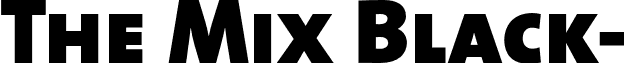 The Mix Black- font - TheMixBlack-Caps.otf