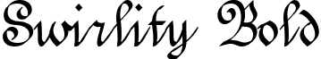 Swirlity Bold font - Swirlity_Bold.ttf