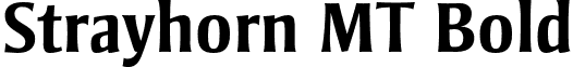 Strayhorn MT Bold font - StrayhornMT-Bold.otf