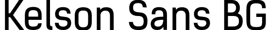 Kelson Sans BG font - Kelson Sans Regular BG.otf