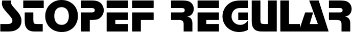 StopEF Regular font - StopEF.otf