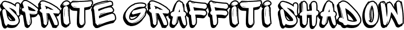 Sprite Graffiti Shadow font - Sprite Graffiti Shadow.otf