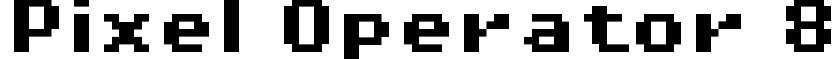 Pixel Operator 8 font - PixelOperator8-Bold.ttf