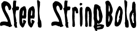 Steel StringBold font - Steel-StringBold.otf