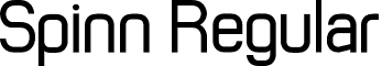 Spinn Regular font - Spinn-Regular.otf