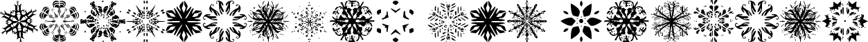 Snowflakes tfb Regular font - Snowflakes tfb.ttf