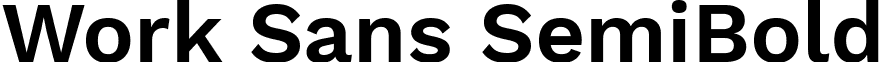 Work Sans SemiBold font - WorkSans-SemiBold.ttf