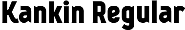 Kankin Regular font - Kankin.otf