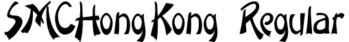 SMCHongKong Regular font - SMCHongKong.otf